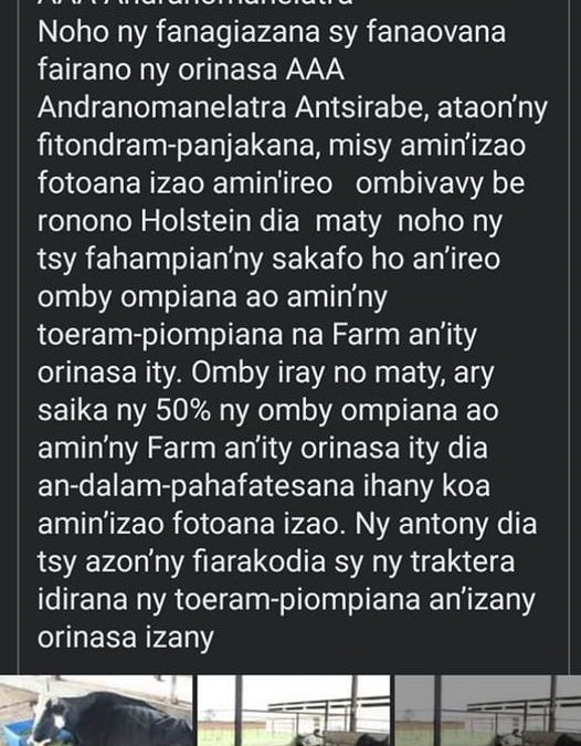 #TSIARO_49 : Ary ny famotehanareo Manga ny ekonomia sy ny tantsaha noho ny fanka…