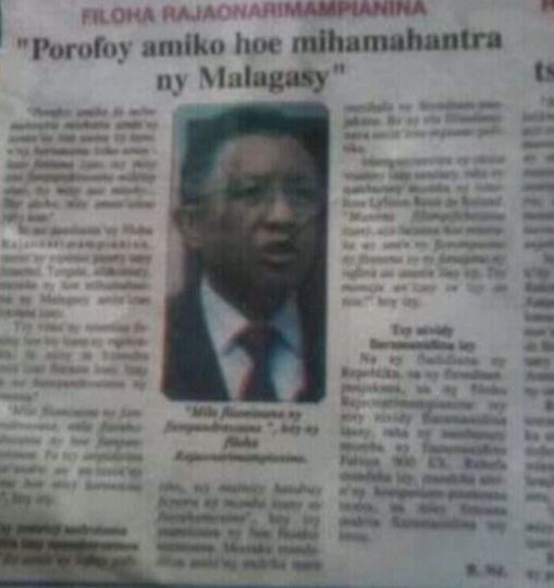 #TSIARO_50 : Ary ity ilay teny nandratra ny fon’ny Malagasy maro izay efa nisaka…