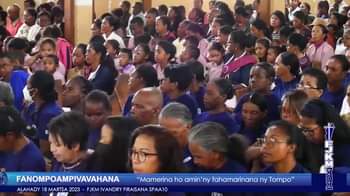 FANOMPOAMPIVAVAHANA ALAHADY 19 MARTSA 2023
 “Mamerina ho amin’ny fahamarinana ny…