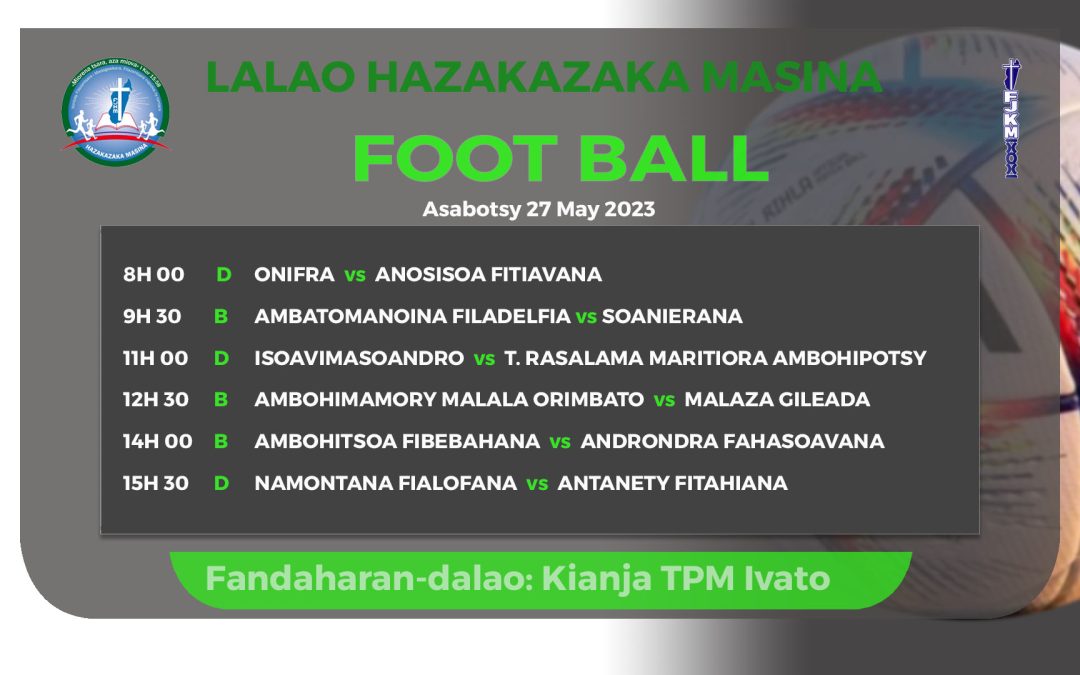 LALAO HAZAKAZAKA MASINA //// FANDAHARAN-DALAO ASABOTSY 27 MAY 2023