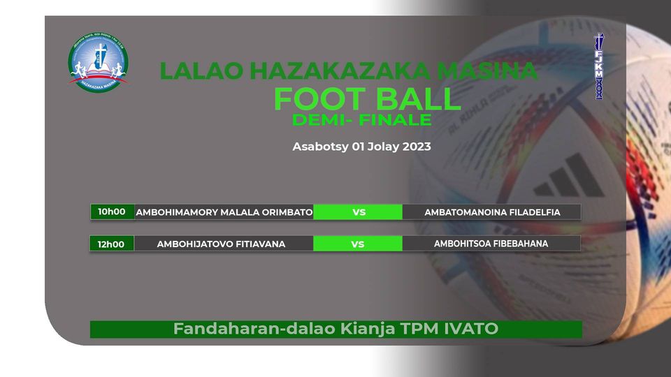 LALAO HAZAKAZAKA MASINA.. Fandaharan-dalao Asabotsy 01 jolay 2023