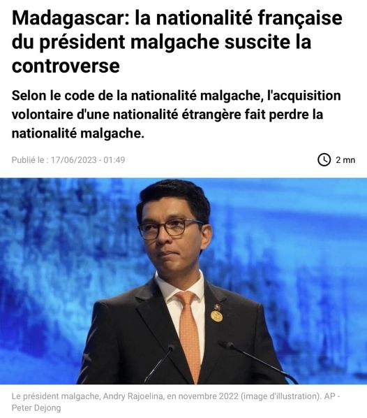 #Rajoelina
 Mitodika aty amin’i Andry Nirina Rajoelina ny mason’izao tontolo iza…