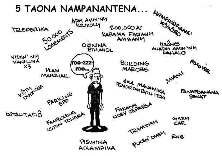 5 taona nampanantenana