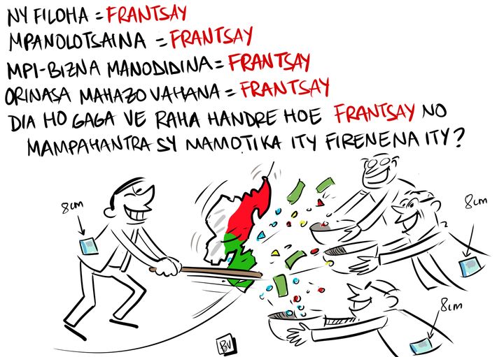 Ataon-dry 8cm isany pinata mihitsy ilay firenena kleh. #presidencemadagascar #bu…