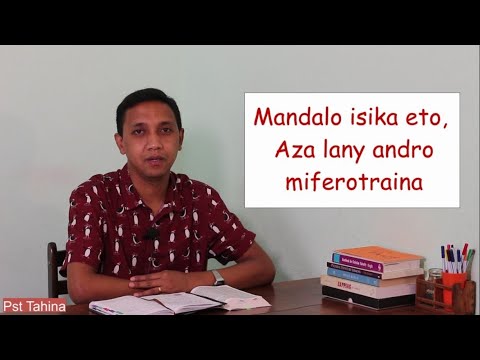 Marka 16: 15 – Mandalo isika eto, aza lany andro miferotraina