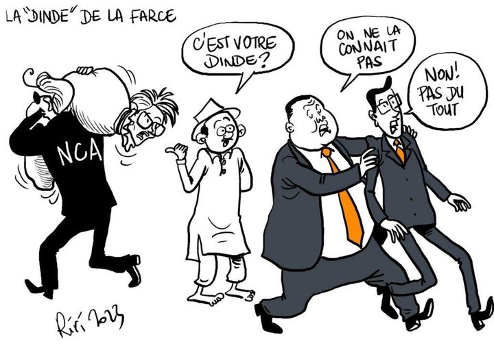 Partage pour information d’une caricature publiée par KoolSaina.
 Le plus haut d…
