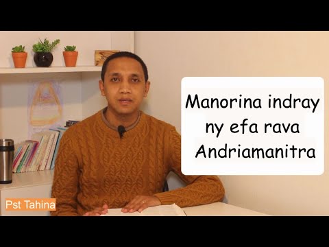 Marka 16: 15- Manorina indray ny efa rava Andriamanitra