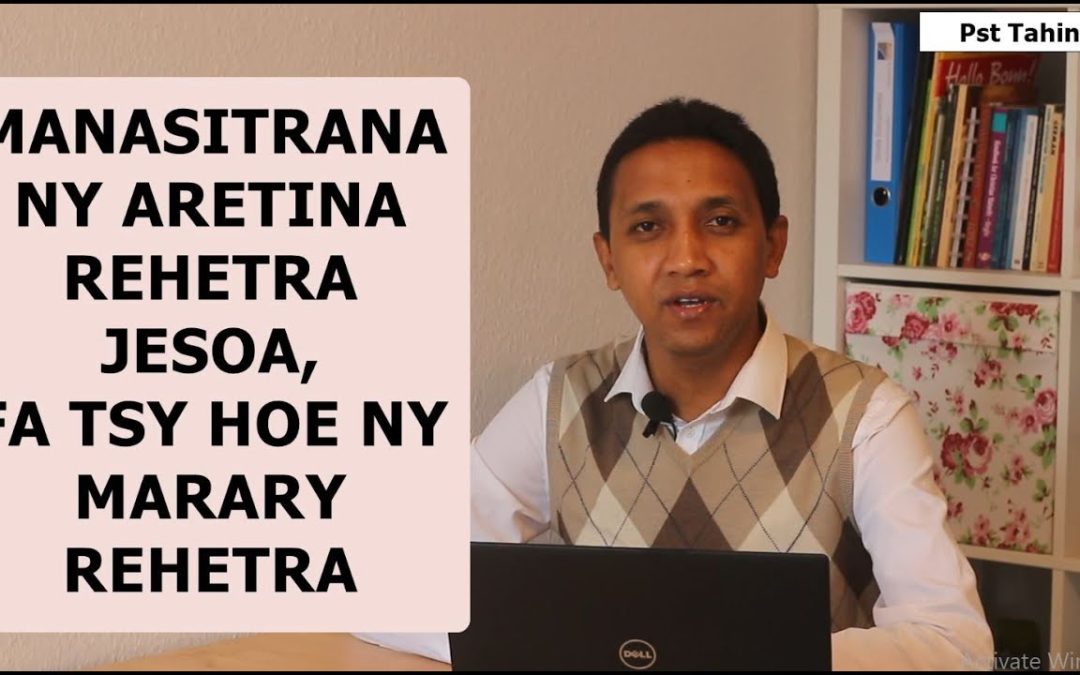 Marka 16: 15 – Manasitrana ny aretina rehetra Jesoa, fa tsy hoe ny marary rehetra
