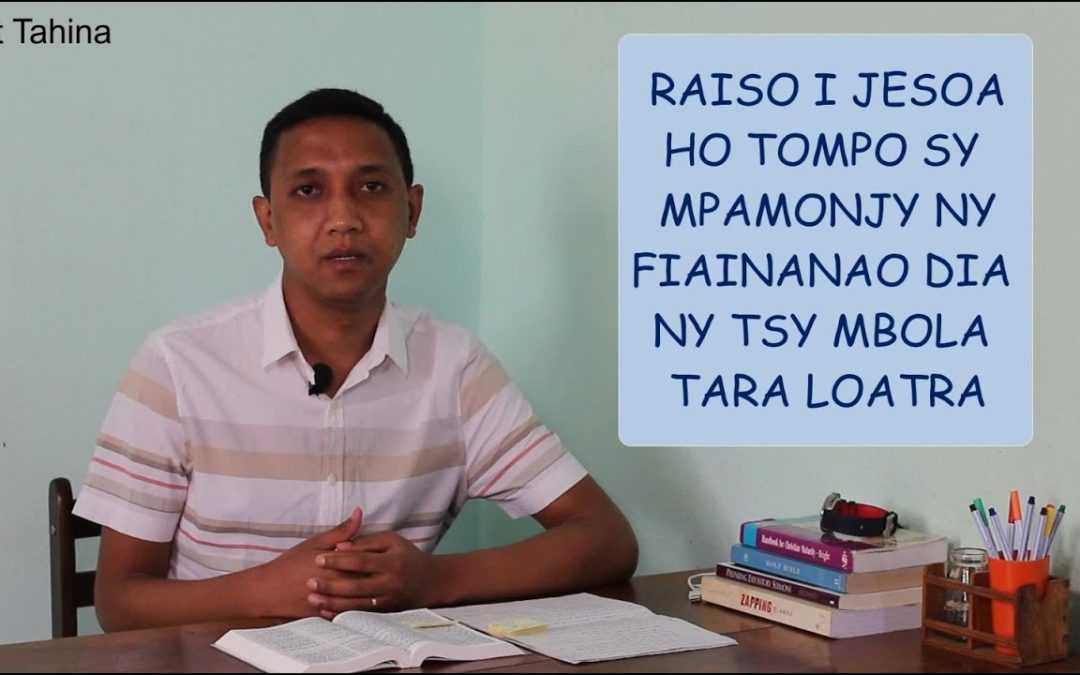 Marka 16: 15 – Raiso i Jesoa ho Tompo sy Mpamonjy ny fiainanao dia ny tsy mbola tara loatra