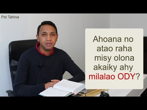 Marka 16: 15 – Ahoana no atao raha misy olona akaiky ahy milalao ody?