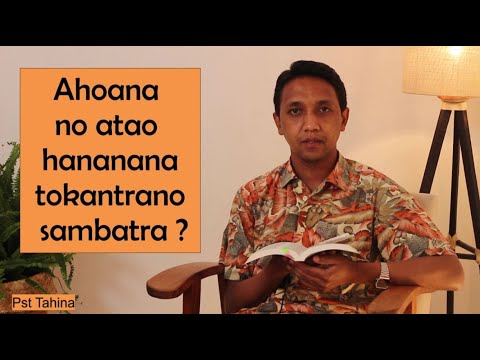 Marka 16: 15 – Ahoana no atao hananana tokantrano sambatra?