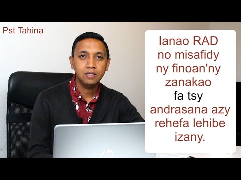 Marka 16: 15 – Ianao RAD no misafidy ny finoan’ny zanakao fa tsy andrasana azy rehefa lehibe izany
