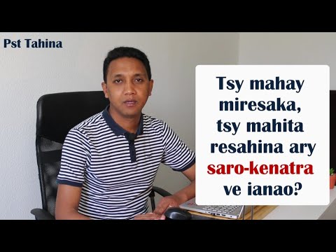 Marka 16: 15 – Tsy mahay miresaka, tsy mahita resahina ary saro-kenatra ve ianao?