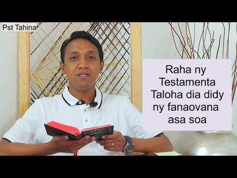Marka 16: 15 – Raha ny Testamenta Taloha dia didy ny fanaovana asa soa