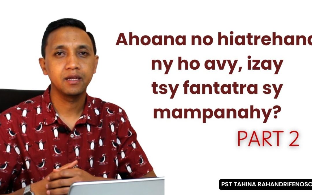 Marka 16: 15 – Tanora Miatrika ny ho avy tsy fantatra sy mampanahy (Part 2)