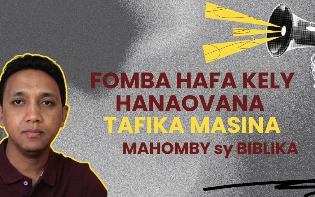 Marka 16: 15 – Fomba hafa kely hanaovana Tafika Masina: Tena mahomby ary Biblika.