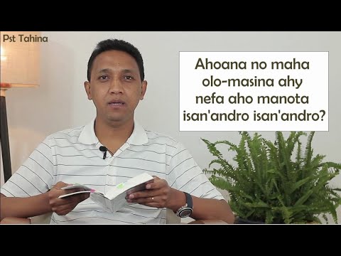 Marka 16: 15 – Ahoana no maha olo-masina ahy nefa aho manota isan’andro isan’andro?