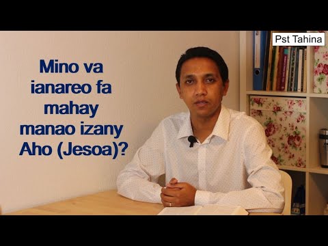 Marka 16: 15 – Mino va ianareo fa mahay manao izany Ahpo (Jesoa)?