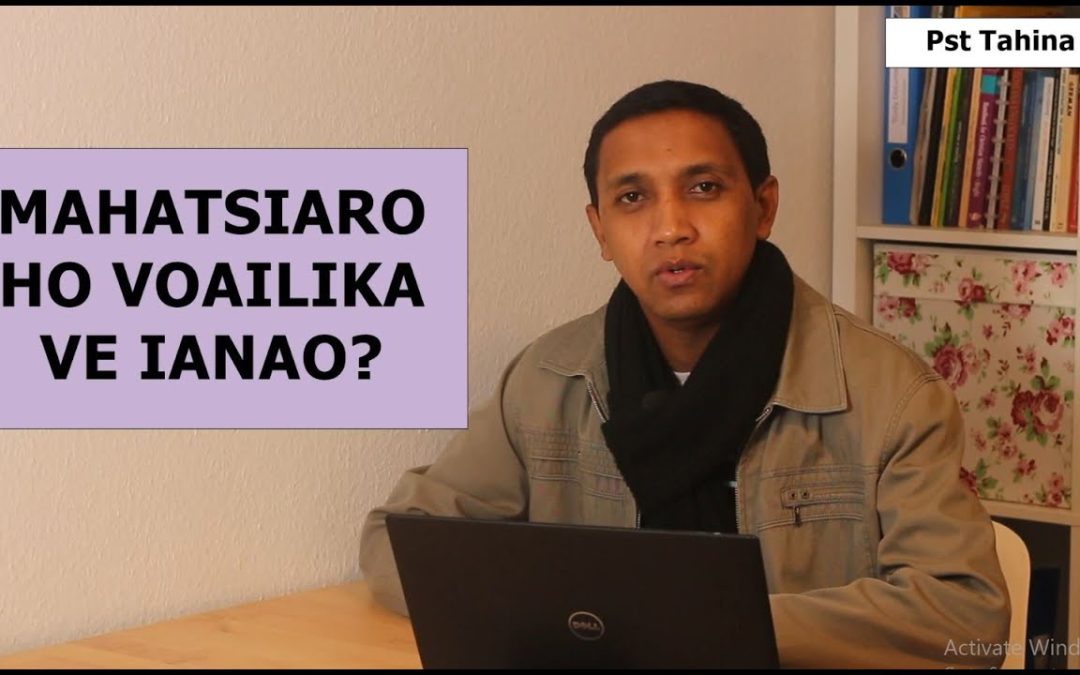 Marka 16: 15- Mahatsiaro ho voailika ve ianao?