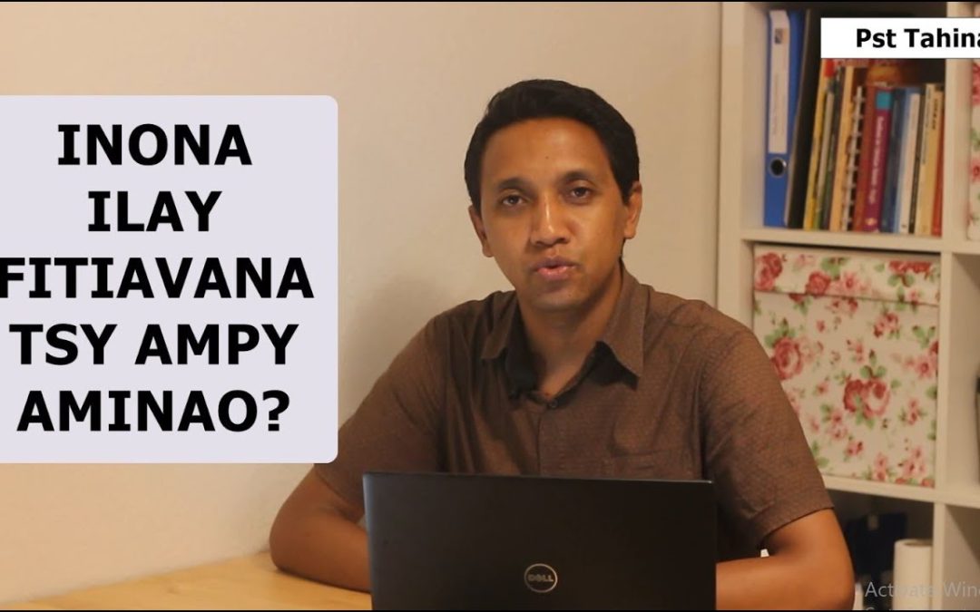 Marka 16: 15- Inona ilay fitiavana tsy ampy aminao?