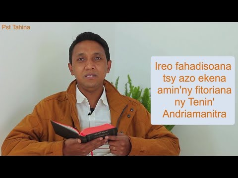 Marka 16: 15 – IREO FAHADISOANA TSY AZO EKENA AMIN’NY FITORIANA NY TENIN’ANDRIAMANITRA